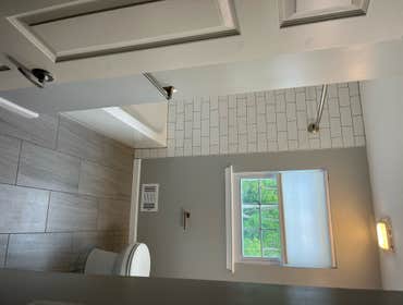 Gilbertsville Bathroom Called in after another contractor did a shoddy job and never finished