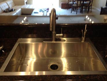 Farm Sink Installation