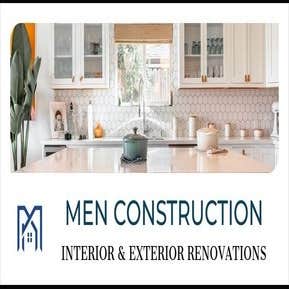 Men Construction Banner