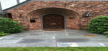 front entrance patio