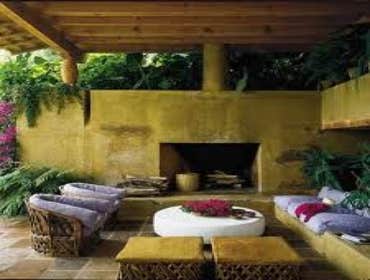 Backyard Living Space Couple wanted an outdoor living space with all the comfort that an indoor living room would have. We came up with the beautiful d