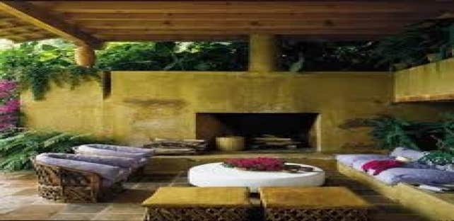 Backyard Living Space Couple wanted an outdoor living space with all the comfort that an indoor living room would have. We came up with the beautiful d