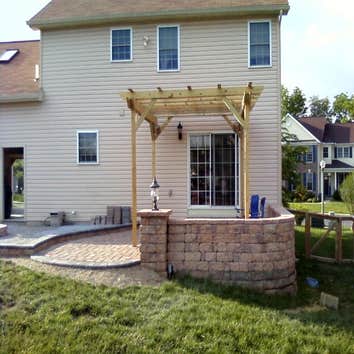 Seth Duncan Landscaping Project Installation of; walls, patios, pavers, water features, landscape deisgn & property maintenance.