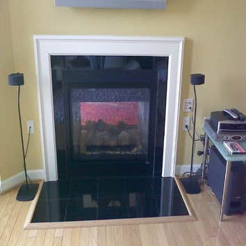 custom fireplace