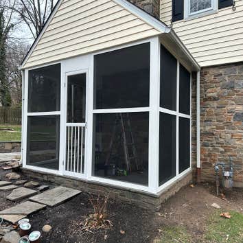 Custom Screened Porch