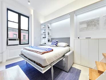 UWS Pre-War Minimalist Studio Apartment Renovation