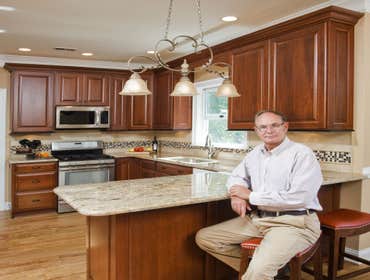Kitchen Cabinet Refacing View our project portfolio to see our high-quality kitchen cabinet refacing restorations.