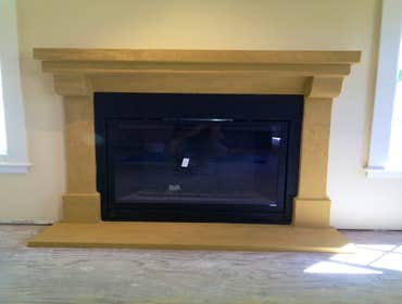 Fireplace transformation
