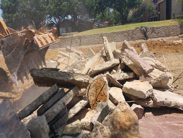 Demo tennis court