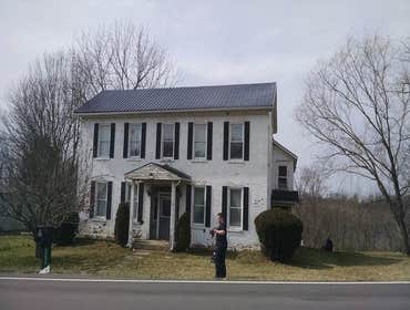 Black Metal Roof