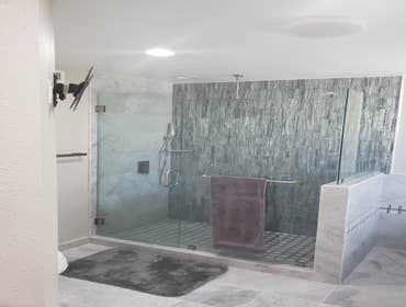 Bathroom remodel-Walk in shower
