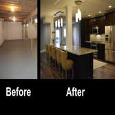 Basement remodel