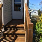 Nanticoke Staining of Porch & Stairs