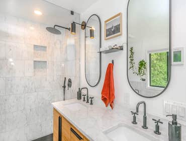 Photos by Clover Small Bathroom Remodel Pros #1