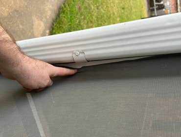 Photos by Traclif LLC #1 Porch screen repairs