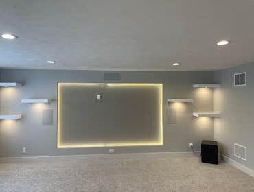 Photos by Precision Construction #4 Basement finish