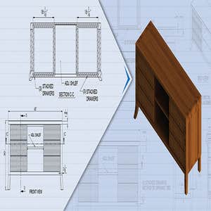Furniture Drafting and 3D Model
