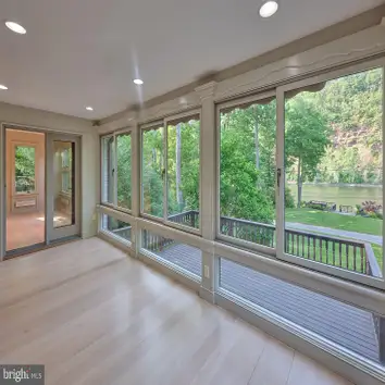 Interior Photos Interior of large home in Bucks County, PA. All woodwork was previously stained and was prepped, primed & painted along with all ceilin
