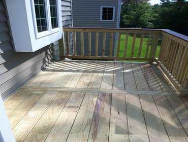 Pressure Treated Deck