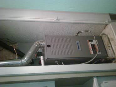 Condo in Mission Viejo, Ca We changed out existing 2 ton system with new Tempstar 75,000 btu furnace, New 2 ton 13 seer R-410A coil & condenser (conden