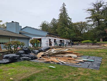 Kitchen and Patio Remodel Mulino Oregon In this project, we completely remodeled the kitchen, moved some walls, and opened the space. We also did the w