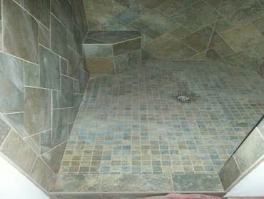 Project photos from M & S Tile