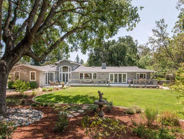 Rear View Of Home