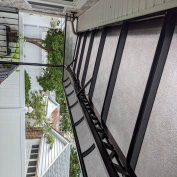 Lexan polycarbonate awning