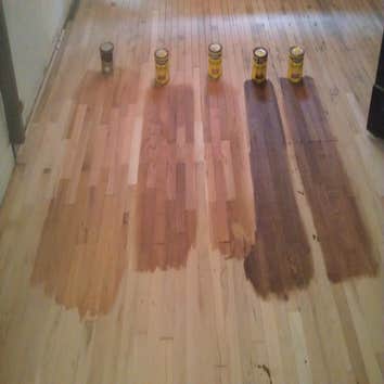 Stain samples
