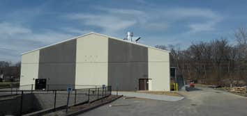 Frisco Hill Auto Body, Old Baumgartner Rd. This building used to be a church, and was completely hollow. Chris thought the place was perfect to move hi