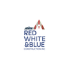 Red White & Blue Construction logo