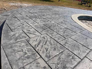 Photos by Gonzales Concrete #1 Stamp concrete