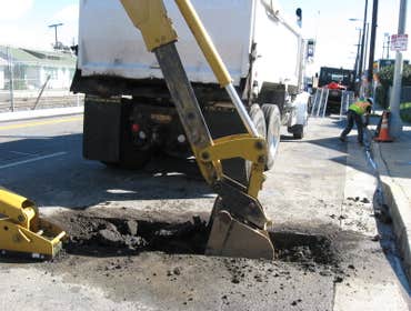 General 6" Sewer line repair/replace General Example of Public Right of Way sewer lateral replace.
We take care of everything. From license, permits, 