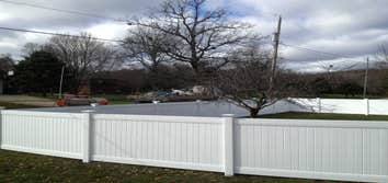 Vinyl Fence