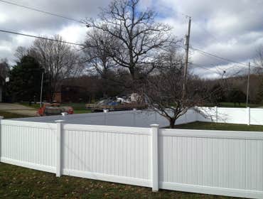 Vinyl Fence
