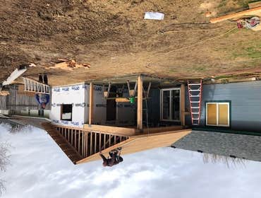 Photos by Build It Usa.Com LLC #1 Full master bedroom addition with a post and beam covered patio and complete landscape