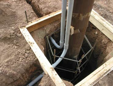 structure before concrete