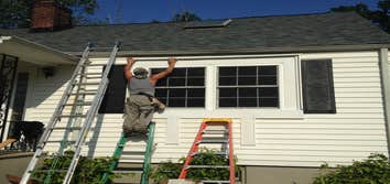 West Caldwell New Roof, New Windows and had to repair damage from major Carpenter Ant infestation.