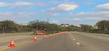 left lane closure