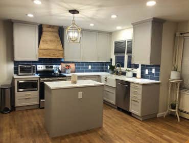 Kitchen Remodel - Byram, NJ This kitchen in Byram, New Jersey had seen better days when we first walked in. As part of a full home remodel and addition