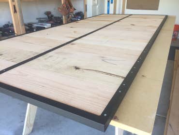 Our Work We take pride in our pieces, whether they are a barn door made of knotty alder wood, or a custom closet that will increase the value of your h