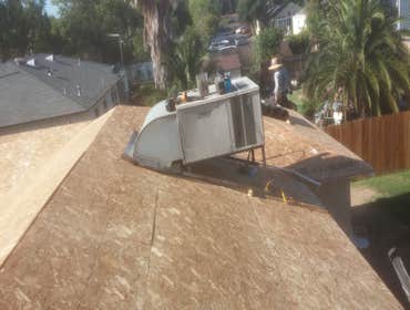 sheathing installation