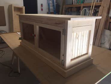 Our Work We take pride in our pieces, whether they are a barn door made of knotty alder wood, or a custom closet that will increase the value of your h
