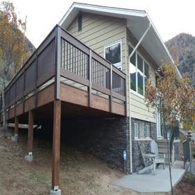 596 Independence Drive 2400 sf addition + 4 car garage in Larkspur, Colorado.