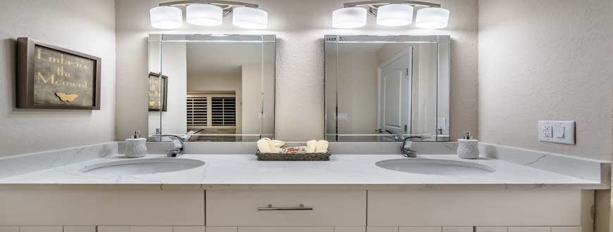 Master Bathroom Double Vanity