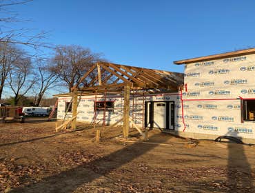 KVK LLC - New Home A home/garage building (40' x 80' footprint; 10' and 16' ceilings). Located in southwest Michigan.