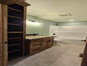 Photos by Wethered Timberworks LLC Dba Wethered Construction #1 Custom Home