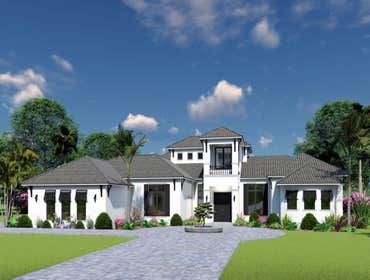 Photos by Cintron Custom Builders #1 Custom Single Family Luxury Home with over 6,000 square feet of living space and over 8,000 total square feet.
