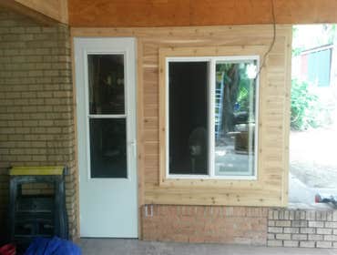 Photos from Teramar Construction Before and After photos for Kessler Park Conservation District Home remodel, add four bathrooms where there were no ba