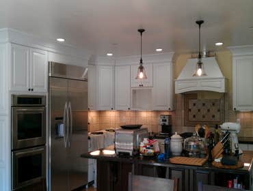 Michael Lucero Dba Electrical Design And Maintenance Project 200 amp flush mounted panel, Kitchen remodel, room addition, recessed lighting, undergroun